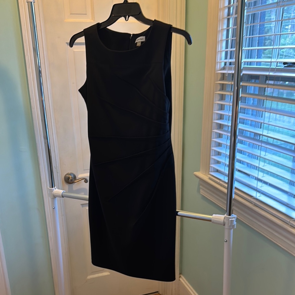 Calvin Klein Black Midi Dress